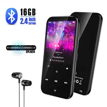 Qosea 16GB MP3 Player Touch Screen with Bluetooth FM Radio HiFi Music Player with Speaker High Resolution Video E-Book Recording Qosea 16GB MP3 Player Touch Screen with Bluetooth FM Radio HiFi Music Player with Speaker High Resolution Video E-Book Recording
