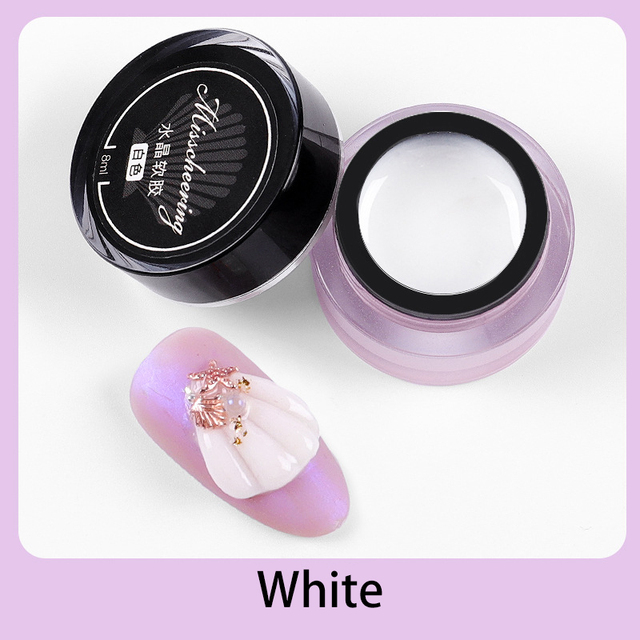 Art Silicone Template Sculpture Stamping Stencils 3D Solid Carving Powder Stamping Tools DIY Manicure Tool Crystal Gel