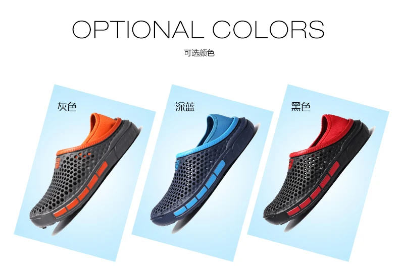 חדש נוח גדול גודל גברים בריכת סנדלי הקיץ חיצוני חוף נעלי גברים להחליק על גן כפכפים מקרית מים מקלחת כפכפים