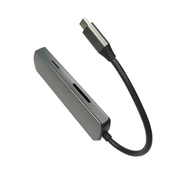 

HOT-Suitable for Apple Laptop Type-C Docking Station USB 3.0