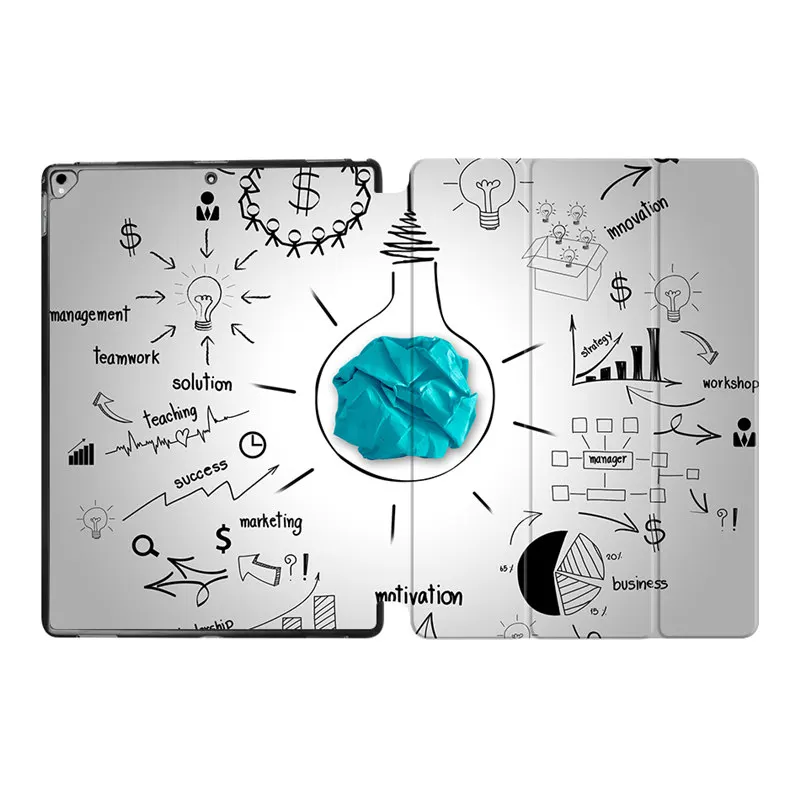 IP05 MTT Smart Cover Чехол для iPad Pro 12,9 дюйма версия Авто Режим сна/пробуждения ультра-тонкий из искусственной кожи флип-чехол для планшета Funda - Цвет: IP05