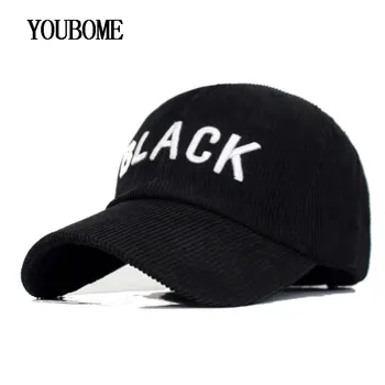 

Brand Gorras Black Men Baseball Cap Women Snapback Caps Hats For Men Summer Casquette Bone Letter MaLe Baseball Cap Dad Hat 2020