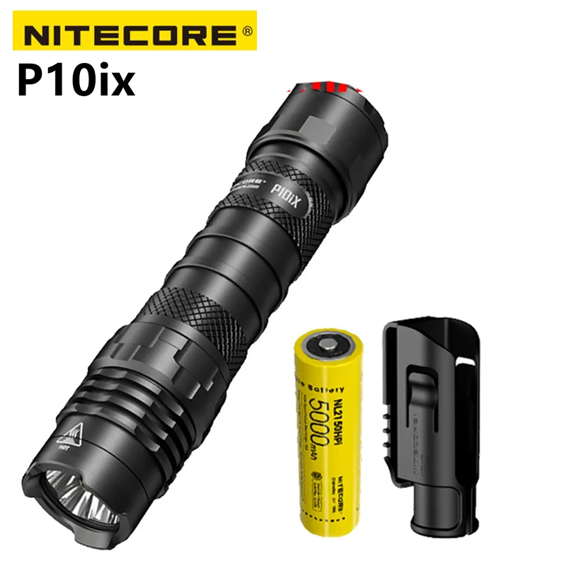 Оригинальный перезаряжаемый фонарик NITECORE P10ix Hrad светильник 4000 люменов режим