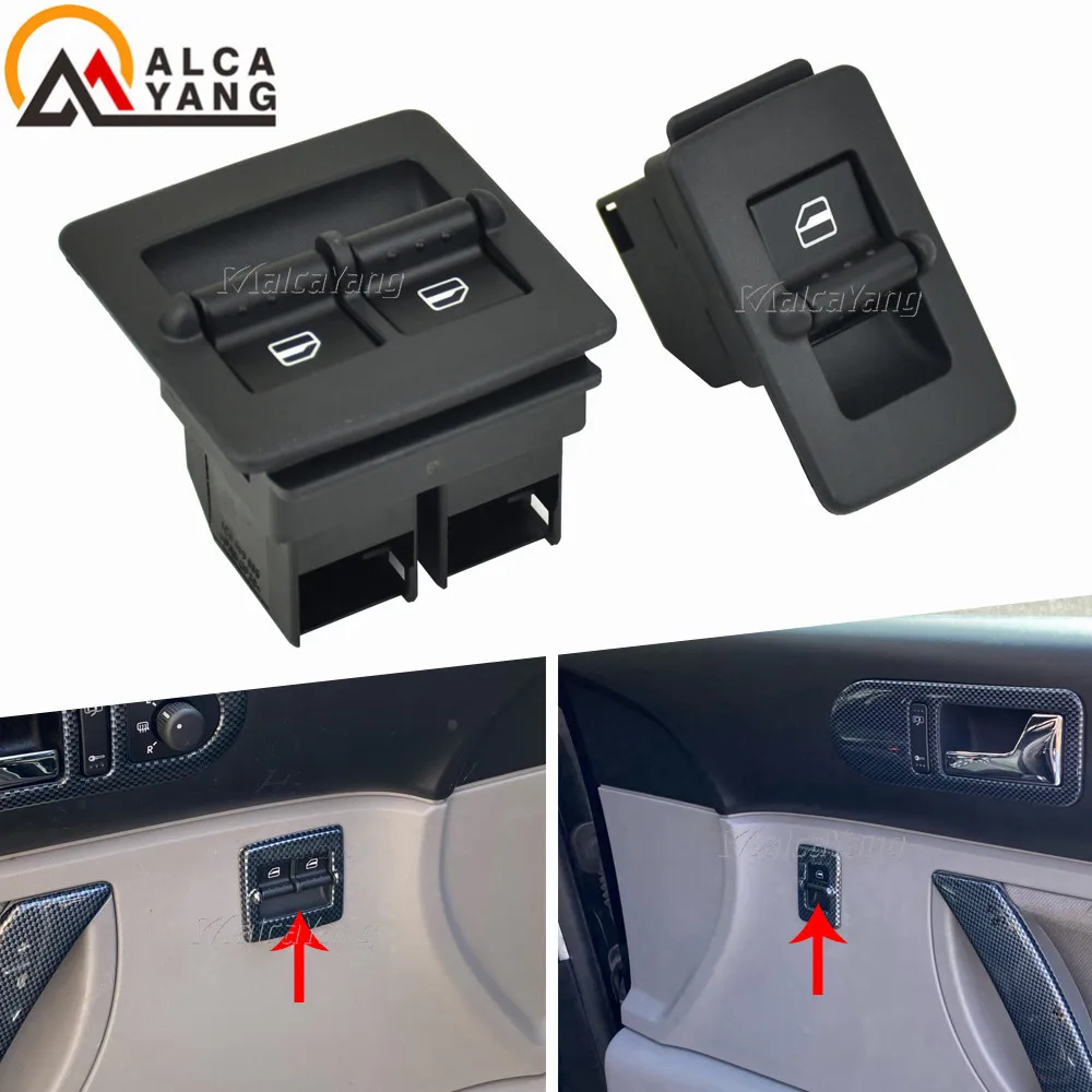 Car Electric Power Master Window Switch Button For Volkswagen Beetle 1998-2010 1C0959851 1C0959855 1C0959527 | Автомобили и