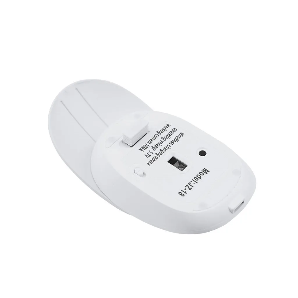 USB мышь для ноутбука, компьютера, беспроводная мышь, перезаряжаемая, 1600 dpi, оптическая игровая мышь, скользящая крышка, 108#2