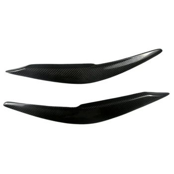 

for Mazda 6 Atenza 2017-2019 Carbon Fiber Headlights Eyebrow Lamp Eyelid Cover Sticker Trim Refitting