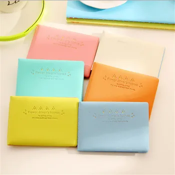 

Card Holder Simple Candy-colored Document Holder Ladies Personalized Wallet driver's License Cover ID Passport Card Wallet New