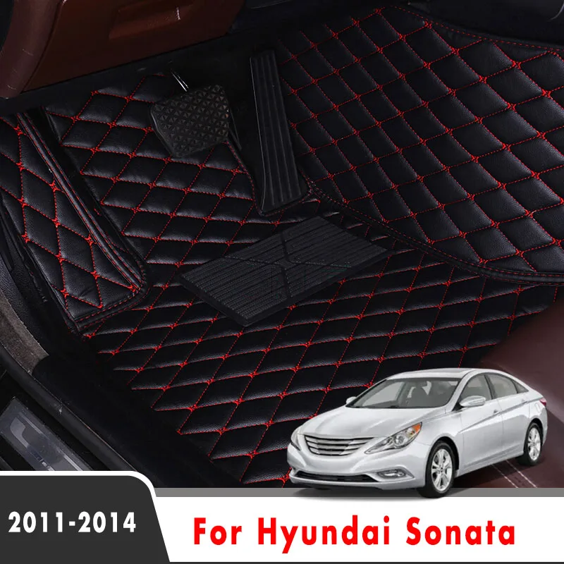 Коврики для автомобиля Hyundai Sonata YF водонепроницаемые коврики интерьера