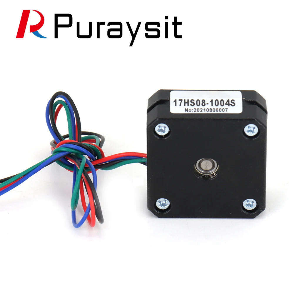 Puraysit Nema 17 Stepper Motor 20mm 16Ncm 1A Nema17 Step Motor 4-Lead 17HS08-1004S for CNC Extruder 3D Printer stepper motor
