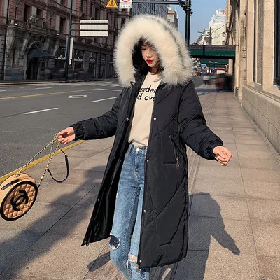 

[6-Color, 5] New Style down Jacket Cotton-padded Clothes Women's Korean-style Mid-length Loose-Fit BF Cotton-padded Clothes Larg