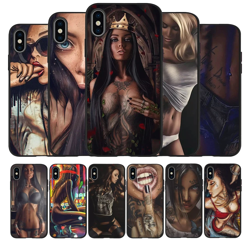 Силиконовый чехол для iphone 5 5s se 6 6s 7 8 plus x 10 XR XS 11 pro MAX | Мобильные телефоны и