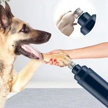 Электрический триммер для ногтей для домашних животных с зарядкой от USB, электрический шлифовальный станок для ногтей для собак, электрический инструмент для ухода за лапами без боли для домашних животных
