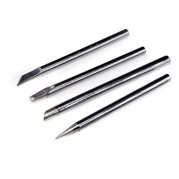 

4PCS external heated Electric Solder Lead-Free Soldering Iron Tip Replacement Solder Irons Electric Soldering Iron Tips Head