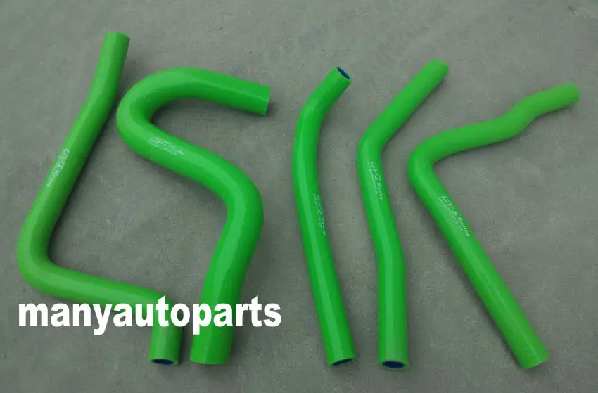GPI FOR KAWASAKI kx250 kx 250 1990-1993 1992 1991 silicone radiator hose GREEN |