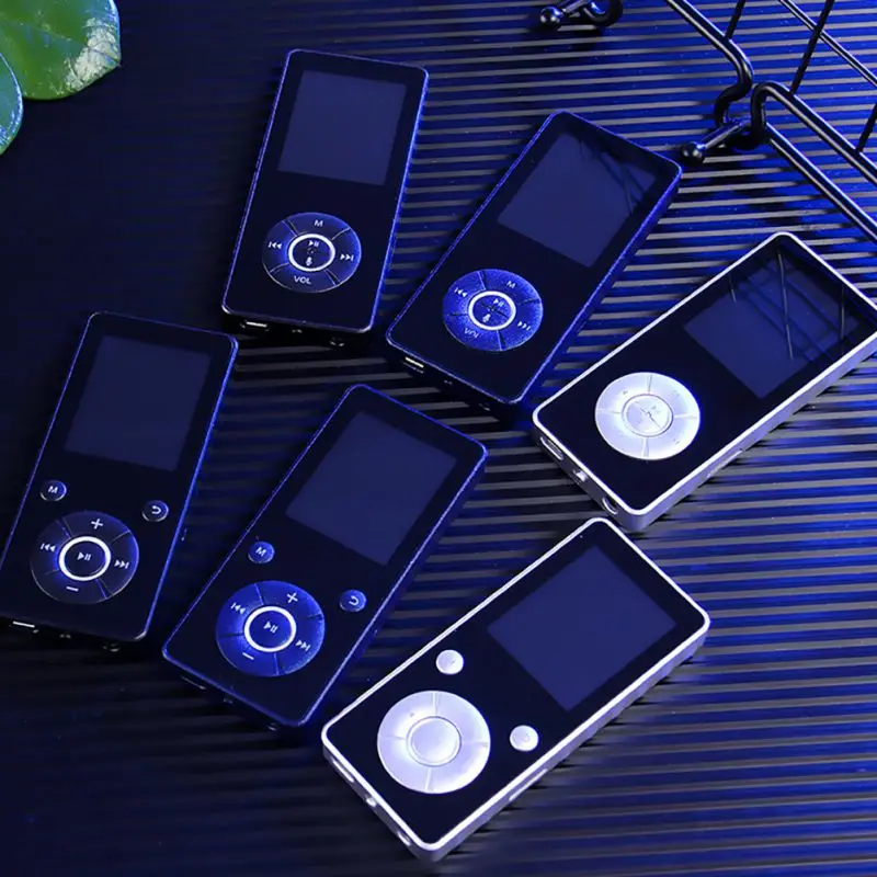 Мини Plug-and-play Противоскользящий диктофон со слотом для карт памяти, 7 клавиш MP4 музыкальный плеер для Bluetooth 4,2