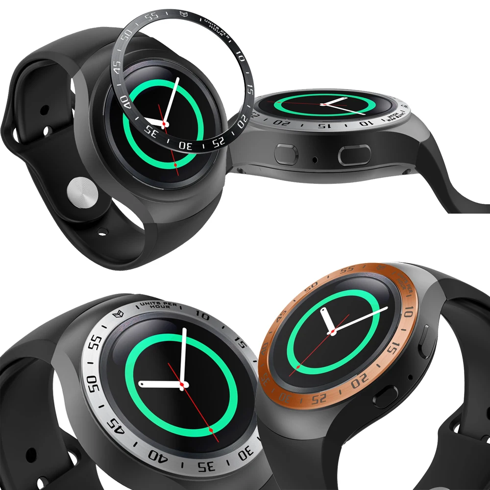 Обложка для Samsung Gear S2 стильная клейкая Galaxy Watch 42 мм | Наручные часы