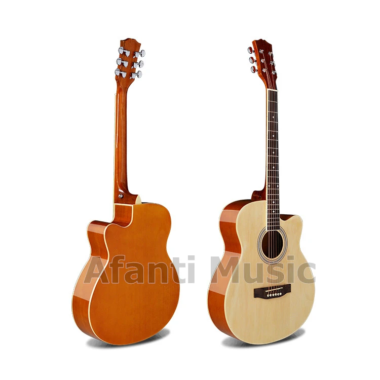 Afanti музыкальная Акустическая гитара 40 дюймов(WY-002