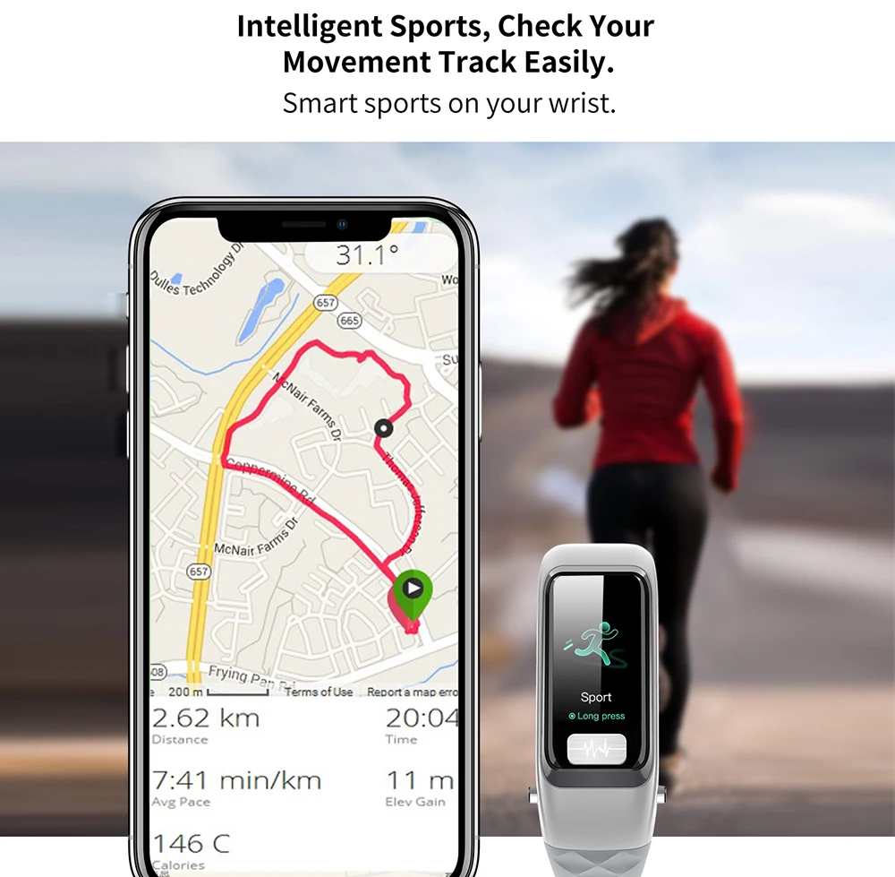 Смарт-браслет Interpad H207, bluetooth-наушники, измеритель пульса в крови и кислородом, трекер для ответа на вызов, трекер сна, шагомер, умные часы