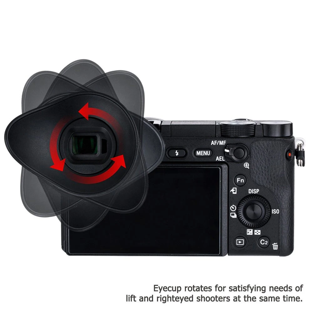 360 градусов наглазник видоискатель окуляр для sony A6000 A6300 NEX-6 NEX-7 Камера заменяет