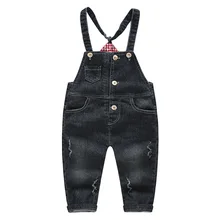 Г. Детские комбинезоны; Осенний комбинезон для девочек; модные джинсовые комбинезоны на подтяжках для маленьких мальчиков; детские брюки на подтяжках для девочек; От 1 до 4 лет