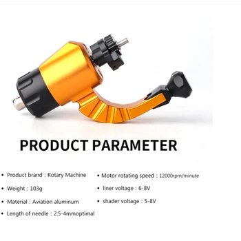 

2020 Newest Rotary Tattoo Machine Drive Direct Swiss Motor Strong Quiet For Tattoo Liner Shader Free Shipping