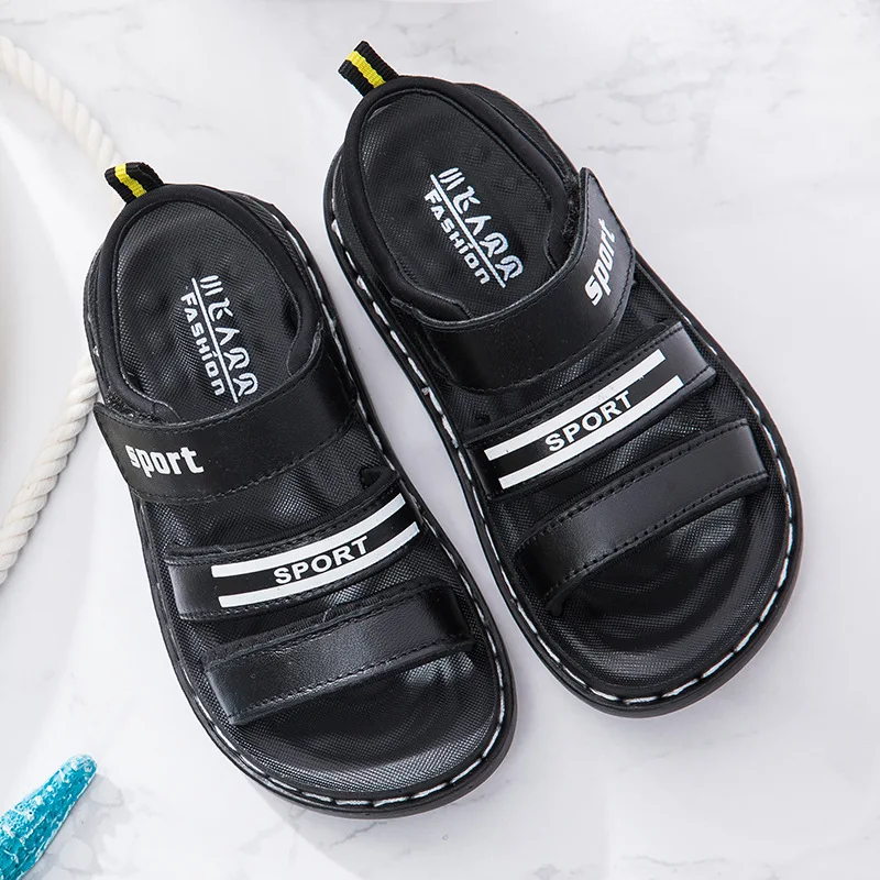 

2019 Summer CHILDREN'S Sandals Genuine Leather Waterproof Sandals Korean-style Waterproof Sandals Men's Fashion