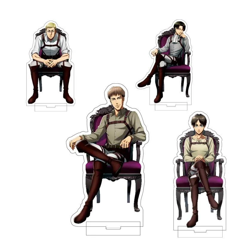 Attack On Titan Shingeki No Kyojin Eren Acrylic Stand Figure Desktop Decoration Collection Model Doll Gifts Cosplay Action Figures Aliexpress