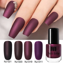 NEE JOLIE 3,5 мл Лак для ногтей матирующий эффект Чистый Розовый Белый Желтый красочный лак для ногтей жирный лак для ногтей DIY Инструменты для красоты