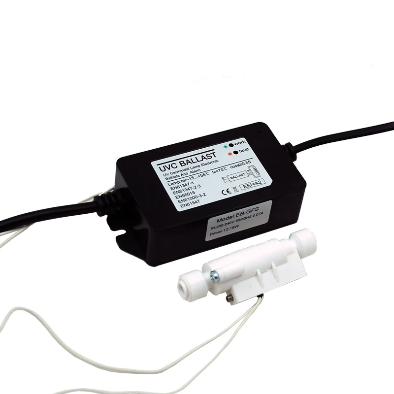 Alarme para a Lâmpada uv da Lâmpada de Coronwater com Interruptor de Fluxo e Alarme Lastro para Lâmpada w Eb-gfs16 a 12-16