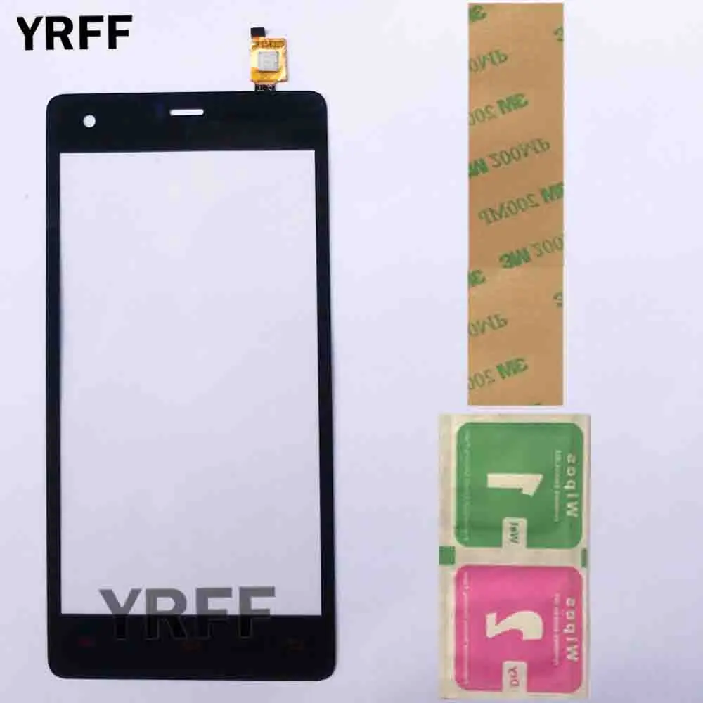 

5'' Moible Phone Touch Screen Digitizer Panel For DEXP ES250 Touchscreen Touch Screen Front Glass Repair Sensor 3M Glue