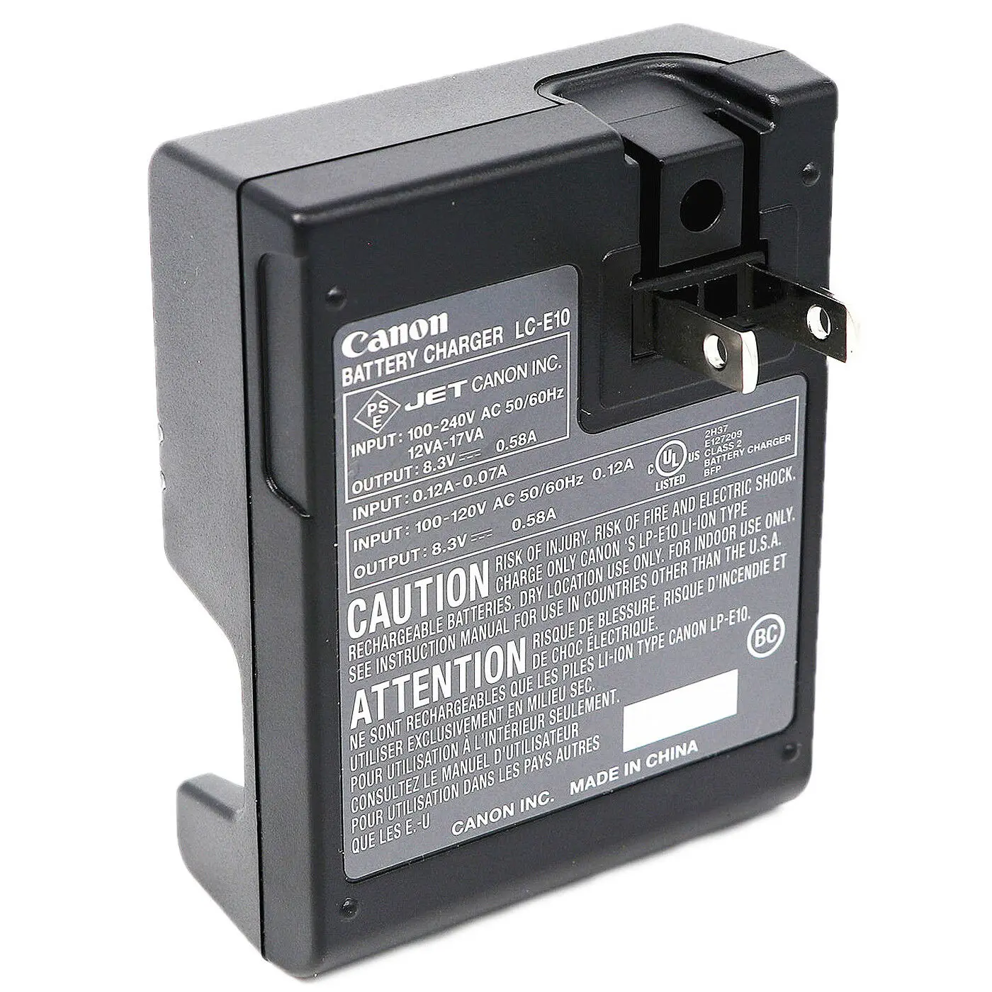 Подлинный Canon LC-E10 зарядное устройство для подходит Rebel T3/T5/T6/T7 LP-E10 батарея