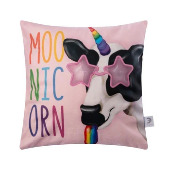 

Pillow cover Ethel "Moonicorn" 40x40 cm, polyester 100%, velor 4676795