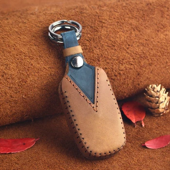 Cover chiave telecomando per KIA Sportage Forte K2 K5 Per Hyundai Genesis Coupe Sonata ix35 - KEYYOU di Chiave Dell automobile di Cuoio Della Copertura di Caso Per KIA Sportage Forte