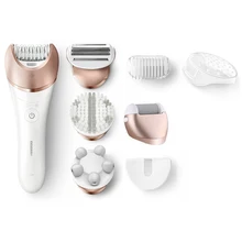 5в1, влажная сухая Женская бритва, женский эпилятор, станок для бритья, триммер для удаления волос, эпилятор для лица, бикини, тела, ног, подмышек