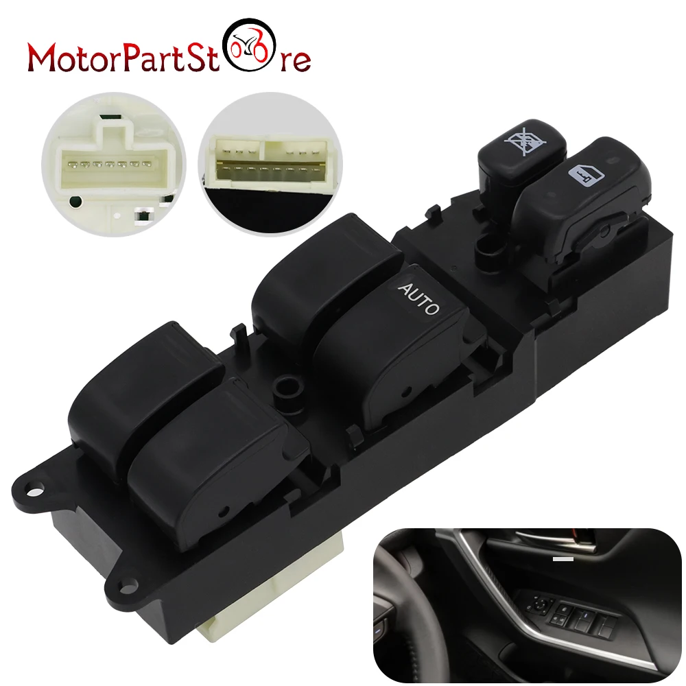 Master Power Window Switch Driver Side Right front For Toyota Landcruiser 100 Series HZJ105 HDJ100 FZJ105 84820-60120 8482060120 |