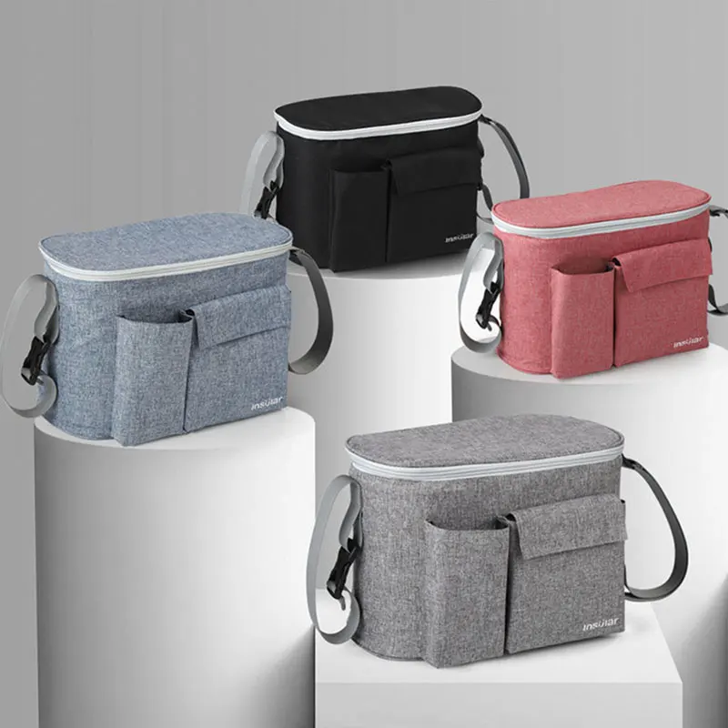Good Quality Stroller Organizer Trolley Bag Large Capacity Baby Car Pocket Accessories Hooking Diaper For | Мать и ребенок