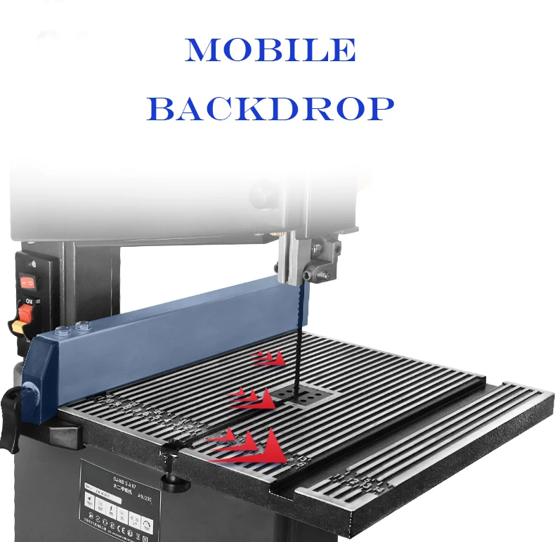 US $328.00 LIVTER 9 Inch Multifunctional Vertical Metal Wood Cutting Machine Woodworking Scroll Jig Saw Band Saw