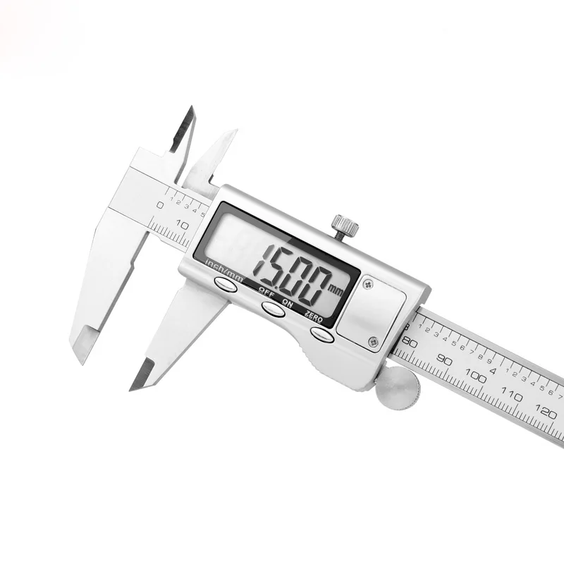 Digital Vernier Caliper Electronic Ruler Stainless Steel Calipers