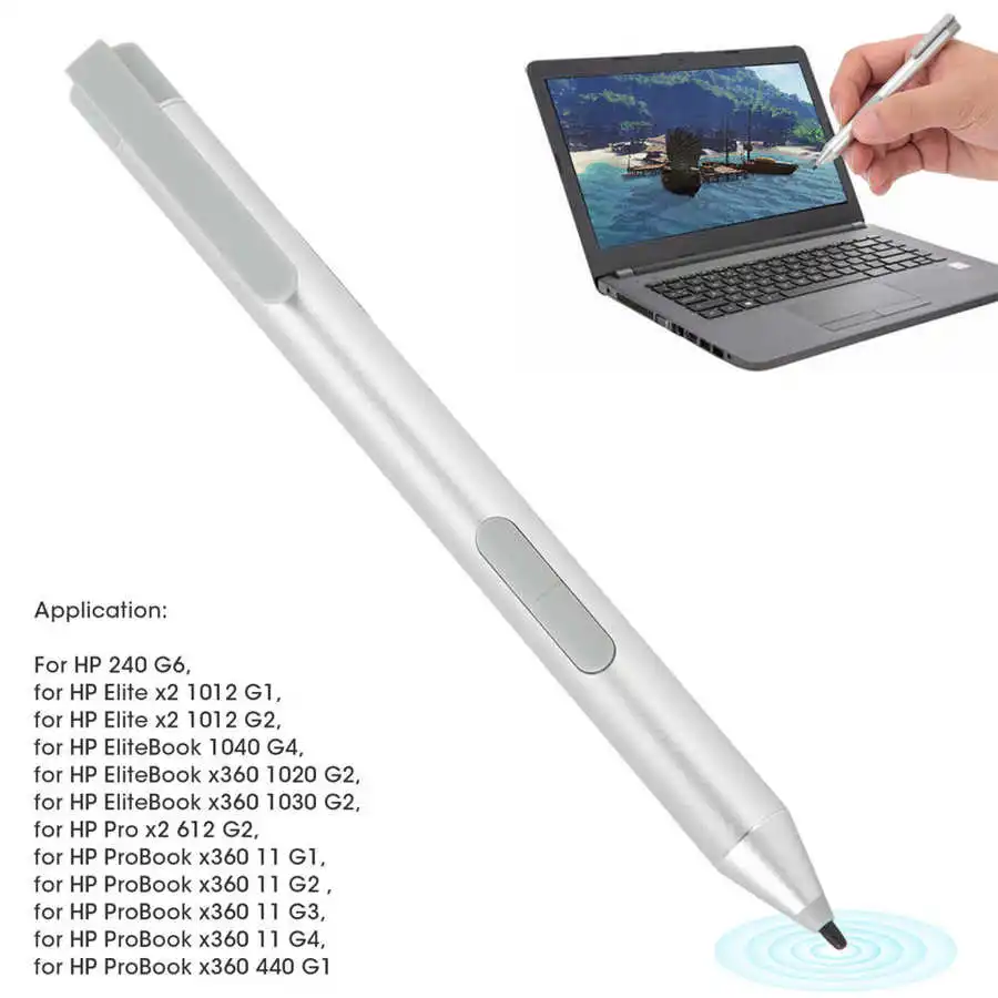 Stylet Pen Pour Hp Elite X2 1012 G1 G2 240 G6 1020 Tablette