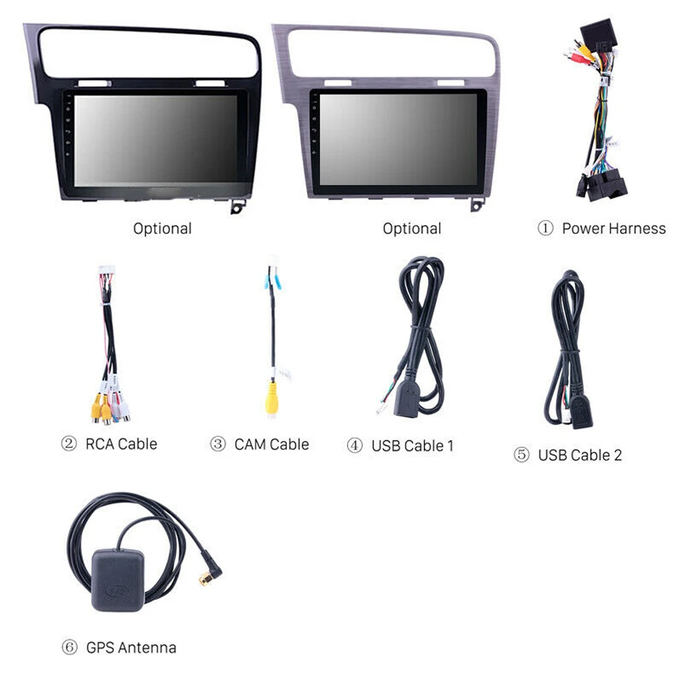 10 1 &quot2Din Android 9 автомобильный Радио мультимедийный видео плеер для Volkswagen VW Golf 7 2013