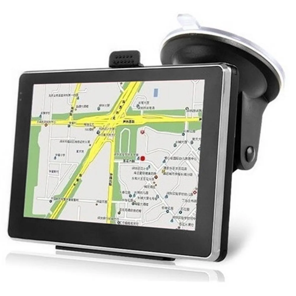 Автомобили 5-дюймовый Высокое разрешение Bluetooth gps-навигатор Портативный резистивный Сенсорный экран gps навигатор для автомобиля, грузовика, Лидер продаж