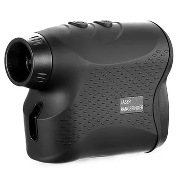 

Rangefinder Golf Hunting Measure Telescope Digital Monocular Distance Meter Speed Tester Range Finder 600 Meter Black