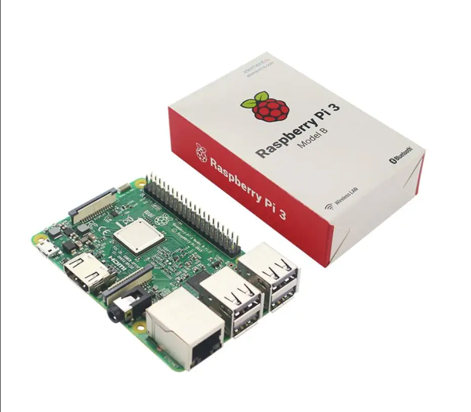 Для Raspberry Pi 3 поколения B Linux макетная плата pyton Windows IOT(стандартный набор 3B