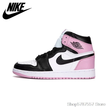 

Nike Air Jordan 1 OG Banned AJ1 Women's shoes Basketball Shoes,Original Male Outdoor Leather Sports Sneakers EUR 36-39
