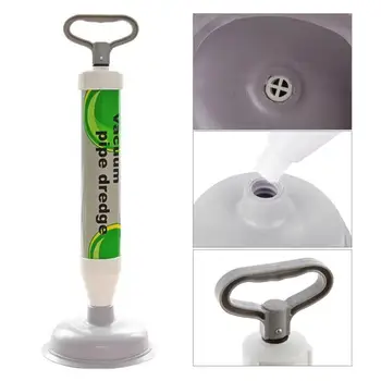 

Toilet Dredge Suction Plunger Toilet Sink Sewer Blockage Remover Home Kitchen Bathroom Drain Plug Tool