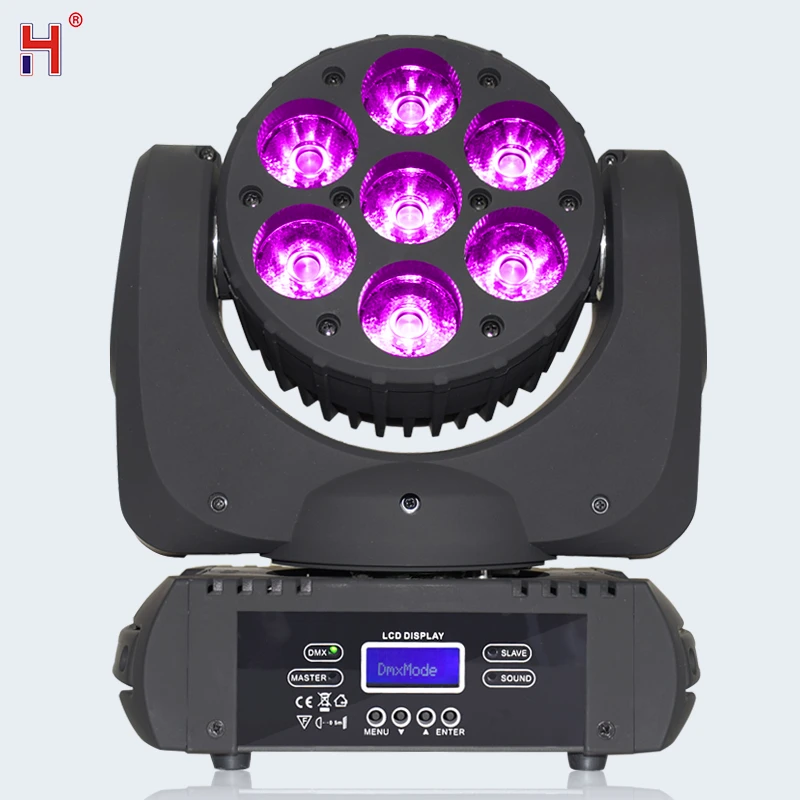 DMX Light Moving Head Beam Wash DJ Spotlights 12X12W/36X3W/7X12W Sound Strobe Professional DJ Light Equipment