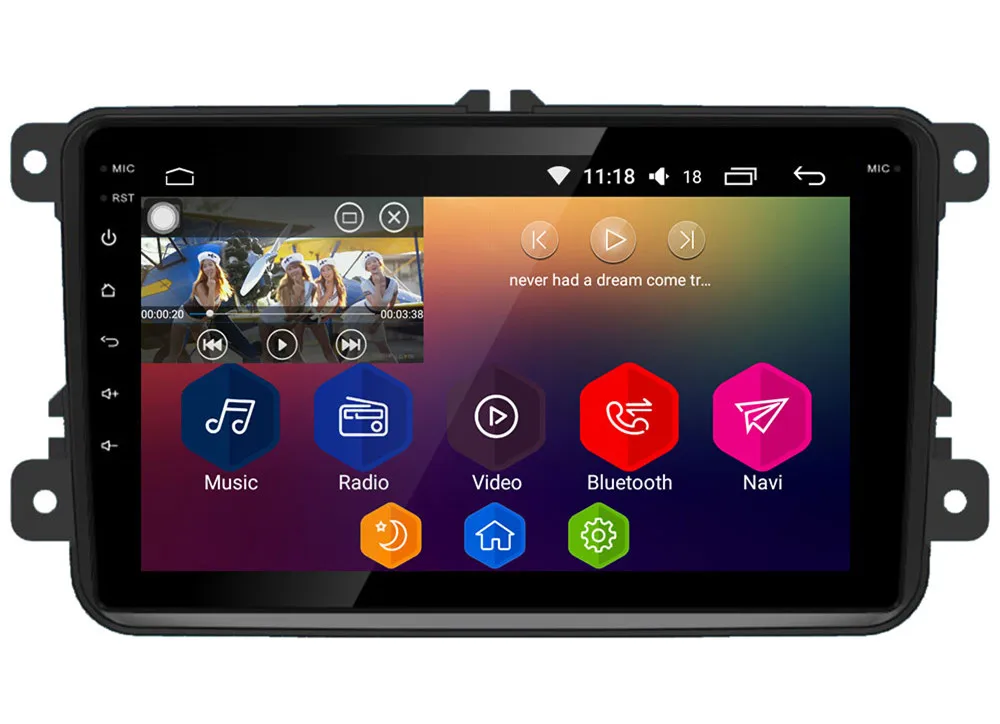 4G DSP Carplay Android 8 Восьмиядерный 4 Гб ОЗУ 64 Гб ПЗУ автомобильный DVD мультимедийный плеер для Volkswagen T5 CC Eos Golf Jet ta Polo Beetle