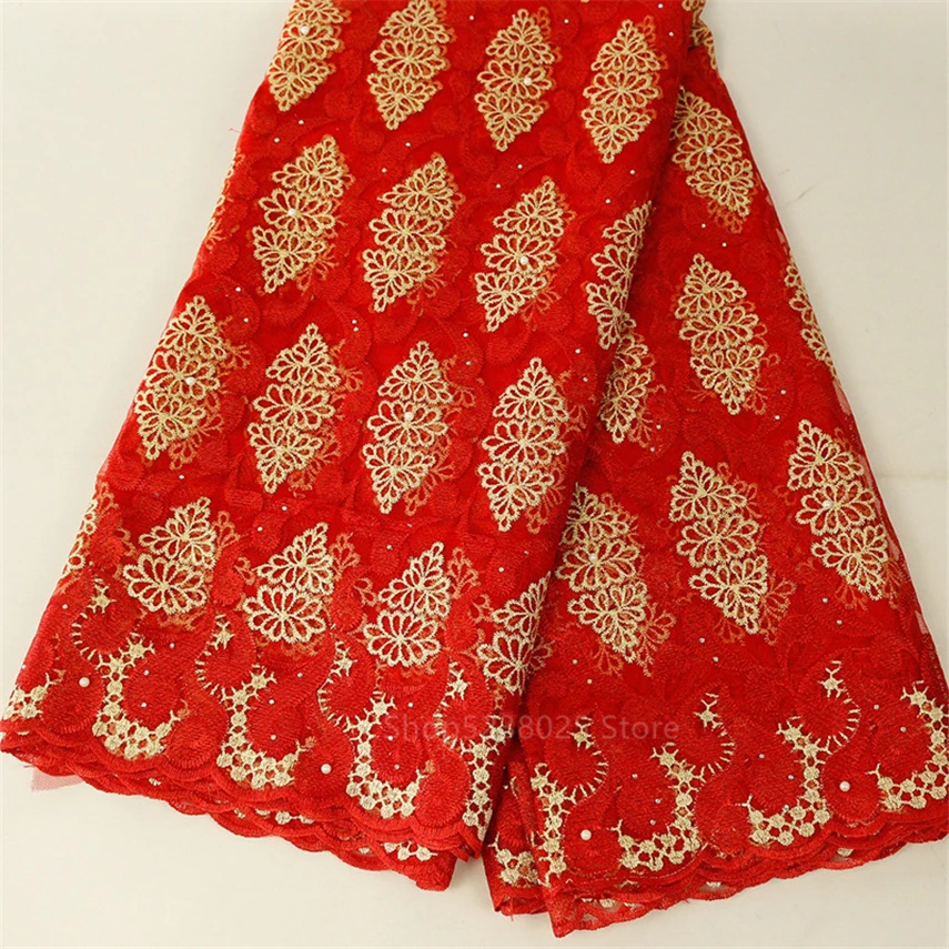 

2019 New Designs African Lace Fabric Lace Embroidery Guipure French Lace High Quality for Nigerian Dress Swiss Sail Dentelle