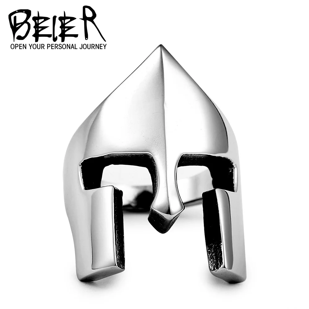 New Store Dropshipping Big Biker Skull Ring For Man Stainless Steel Unique Punk Men Cool Vintage Jewelry BR8-414 - Цвет основного камня: BR8-338