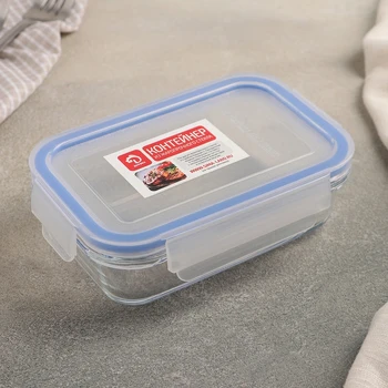 

Container "Click", with lid, 0.38 l, 15.7x10.5x5 cm